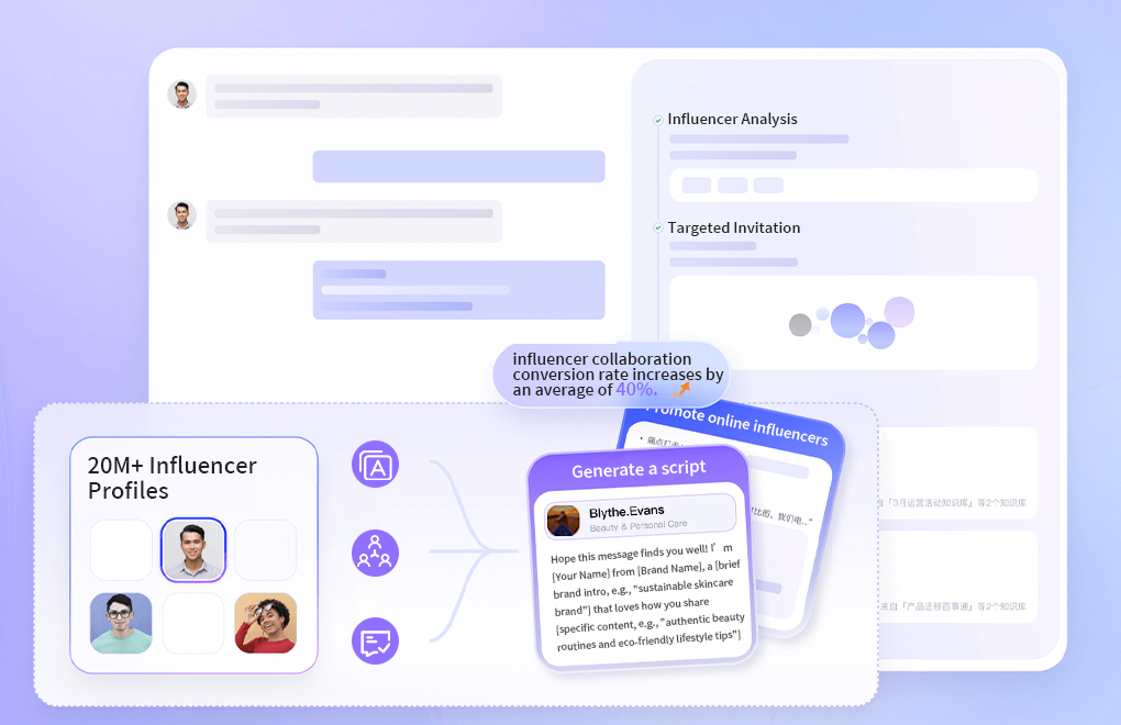 BrandPal-Product Highlights-AI Agent for Influencer Marketing